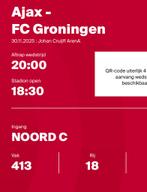 Ajax - Fc groningen 413 noord c, Eén persoon, April