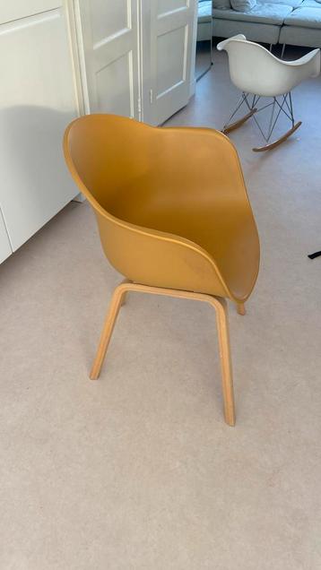 Wehkamp kuipstoel in dark mustard