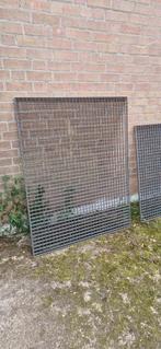 Gegalvaniseerde roosters te koop., Tuin en Terras, Tuinhekken en Hekwerk, Ophalen, Gebruikt, IJzer