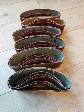 22* Schuurbanden 75*457mm P40/60/80/100/120/150 beschikbaar voor biedingen