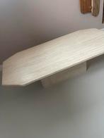 Travertin salontafel 120x60x32 vintage natuursteen, 50 tot 100 cm, Minder dan 50 cm, Overige materialen, 100 tot 150 cm