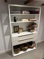 White Cabinet with shelves and drawers, Huis en Inrichting, Kasten | Boekenkasten, Ophalen, 50 tot 100 cm, Zo goed als nieuw, Metaal