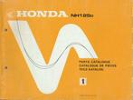 Honda NH125 Lead Parts List (5644z) scooter, Motoren, Ophalen of Verzenden, Honda