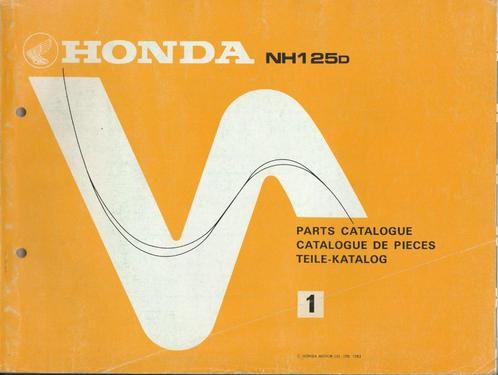 Honda NH125 Lead Parts List (5644z) scooter, Motoren, Handleidingen en Instructieboekjes, Honda, Ophalen of Verzenden
