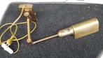 Vintage wandlamp messing van Herda jaren 70, Huis en Inrichting, Lampen | Wandlampen, Ophalen of Verzenden, Gebruikt, Metaal