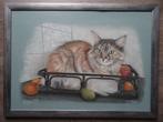Tekening pastelpotlood, Ophalen of Verzenden, Zo goed als nieuw, 75 tot 100 cm, Tekening