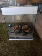 30L qubic aquarium met toebehoren, Dieren en Toebehoren, Vissen | Aquaria en Toebehoren, Ophalen of Verzenden, Zo goed als nieuw