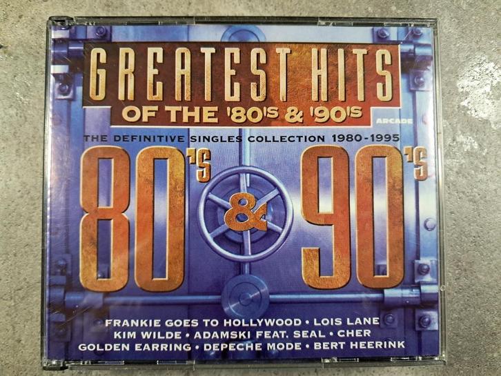 cd. greatest hits of the 80's & 90's, Cd's en Dvd's, Cd's | Pop, Gebruikt, 2000 tot heden, Ophalen of Verzenden