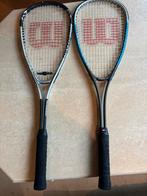 Squash Rackets - Wilson Titanium, Sport en Fitness, Squash, Ophalen of Verzenden, Gebruikt, Racket, Met hoes