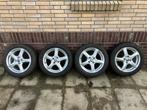 Renault clio mk 4 velgen 16 inch 4x100 winterbanden set, Auto-onderdelen, Banden en Velgen, Banden en Velgen, 17 inch, Zomerbanden