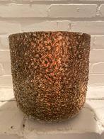 Bloemisten Plantenpot goud nieuw, Rond, Binnen, Ophalen of Verzenden, Zo goed als nieuw