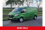 Ford Transit Custom 300 2.0 TDCI L2H1 Trend Navi Trekhaak Ai, Voorwielaandrijving, Stof, Gebruikt, Euro 6