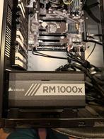 PC set Corsair RM1000x 1000W, 2x 4gb 2133 DDR4, SSD - i3, Computers en Software, Moederborden, Ophalen, Gebruikt, Intel, DDR4