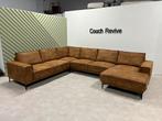 GRATIS LEVERING Z.G.A.N Cognac u-bank 340x260 Gereinigd, Ophalen of Verzenden