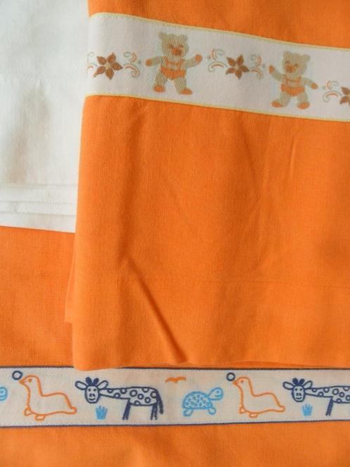 retro lakentjes voor een kinderbed, Verzamelen, Retro, Huis en Inrichting, Verzenden