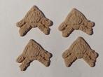 beige keramisch hoekornament / miniatuur, Ophalen, Nieuw, Decoratie