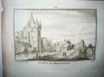 204 / Montfoort  de Poort Kopergravure 18e Eeuw, Antiek en Kunst, Kunst | Etsen en Gravures, Ophalen of Verzenden