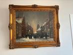 Scheveningen in Winter door Gien Brouwer, Antiek en Kunst, Ophalen