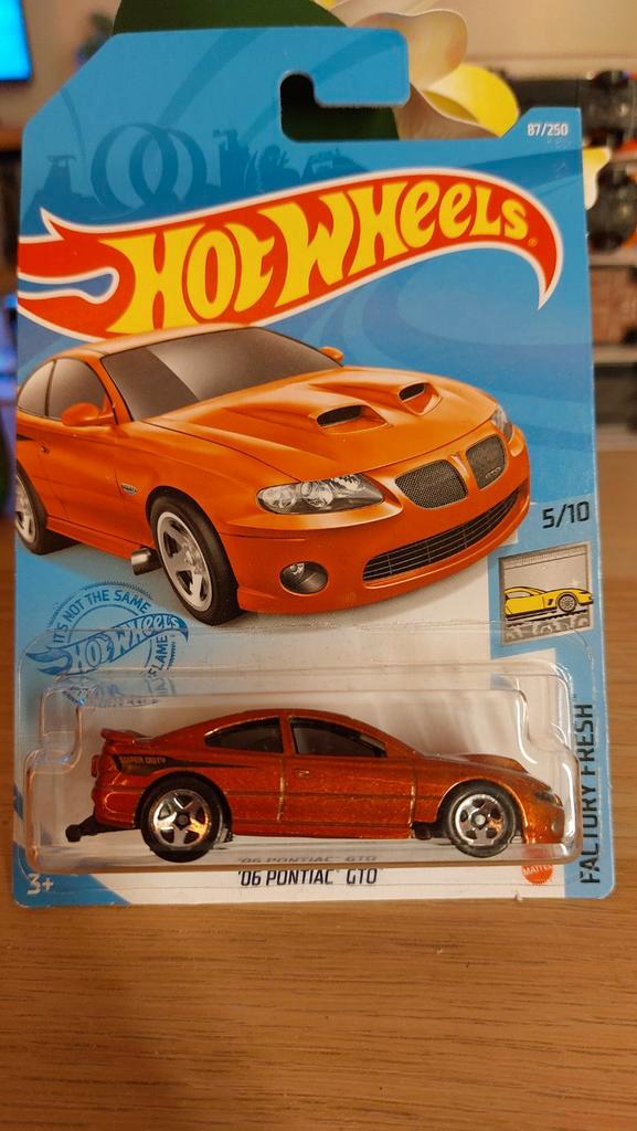 Hot Wheels '06 Pontiac GTO Factory Fresh, Hobby en Vrije tijd, Modelauto's | Overige schalen, Zo goed als nieuw, Auto, Ophalen of Verzenden