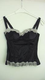 Zwart corselet maat 40, Kleding | Dames, Ondergoed en Lingerie, H&M, Body of Korset, Zwart, Verzenden