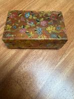 Cloisonné doosje met bloemmotief, Ophalen of Verzenden