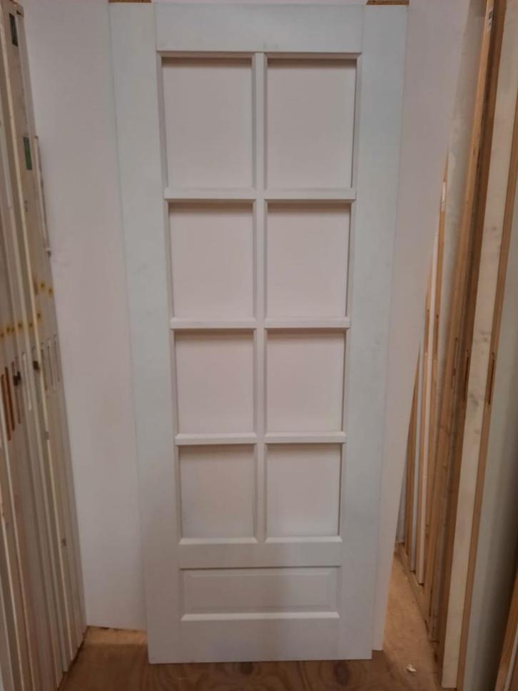 Deur Binnendeur stomp (nummer 100) 208,5x80cm, Doe-het-zelf en Verbouw, Deuren en Horren, Nieuw, Binnendeur, 200 tot 215 cm, 80 tot 100 cm