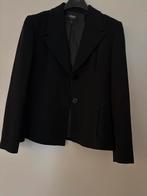 Zwarte Dames Blazer - Maat 44 - Zo Goed Als Nieuw, Zwart, Maat 42/44 (L), Ophalen of Verzenden, Zo goed als nieuw