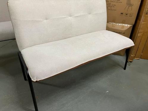 Eetbank nieuw 130 cm met binnenvering, Huis en Inrichting, Stoelen, Nieuw, Eén, Leer, Stof, Overige kleuren, Ophalen