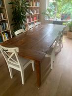 Wooden Table, Ophalen, Klassiek, Eikenhout, 200 cm of meer