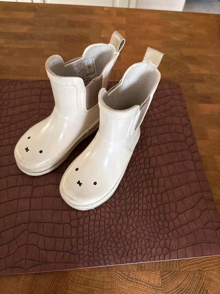 Hema witte kaplaarzen , maat 23, Kinderen en Baby's, Babykleding | Schoentjes en Sokjes, Zo goed als nieuw, Jongetje of Meisje