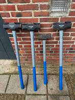 4 sloop-/voorhamers, mokers Silverline glasvezel schacht, Doe-het-zelf en Verbouw, Gereedschap | Handgereedschap, Ophalen, Gebruikt