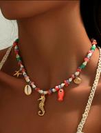 Kleurrijke ketting met bedels, Overige kleuren, Nieuw, Ophalen of Verzenden, Overige materialen