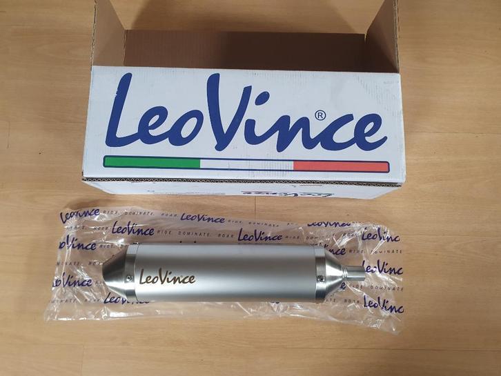 NIEUW LeoVince uitlaat Demper AM6 V6 X-fight Roestvrij staal, Fietsen en Brommers, Brommeronderdelen | Algemeen, Nieuw, Uitlaat