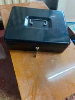 Geld kistje, Verzamelen, Spaarpotten, Ophalen of Verzenden, Zo goed als nieuw, Metaal of Blik, Overige thema's