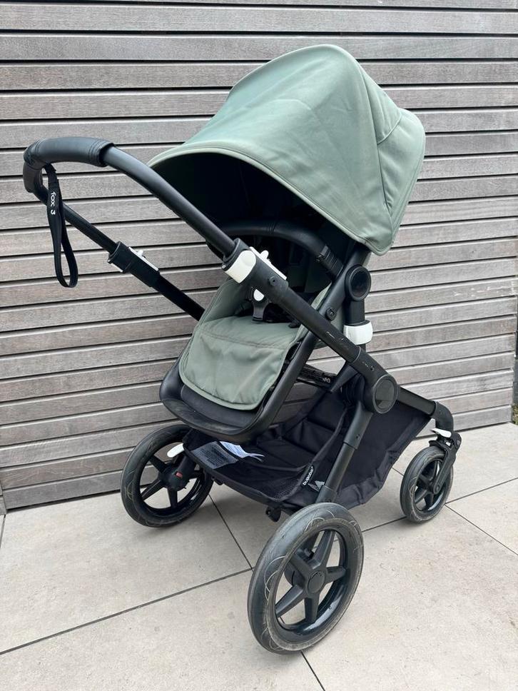 Bugaboo Fox 3 kinderwagen met reiswieg en regenhoes, Kinderen en Baby's, Kinderwagens en Combinaties, Gebruikt, Combiwagen, Bugaboo