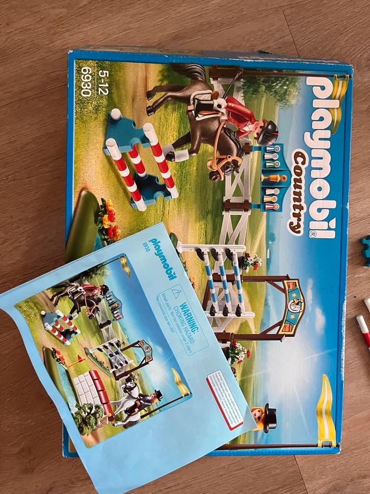 Playmobil Country Paardensport Set 6930, Kinderen en Baby's, Speelgoed | Playmobil, Zo goed als nieuw, Complete set, Ophalen of Verzenden