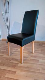 Eetkamerstoel 6 stuks, Huis en Inrichting, Stoelen, Ophalen, Gebruikt, Zwart, Vijf, Zes of meer stoelen