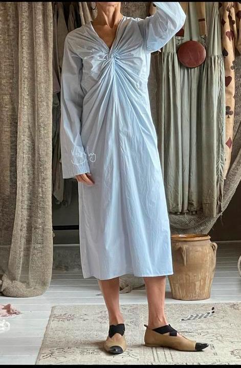 Sofie d hoore mooie jurk vib 36 stijlvol soberchic, Kleding | Dames, Jurken, Zo goed als nieuw, Maat 36 (S), Blauw, Ophalen of Verzenden