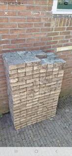 Betonnen klinkers 20x10x6, 10m2, 80% wit / 20% grijs., Tuin en Terras, Tegels en Klinkers, Ophalen, Gebruikt, Klinkers, 10 m² of meer