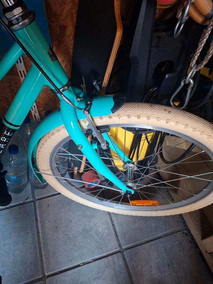 Volare Melody meisjes kinderfiets - Turquoise, Fietsen en Brommers, Fietsen | Meisjes, Gebruikt, 24 inch, Versnellingen, Ophalen of Verzenden