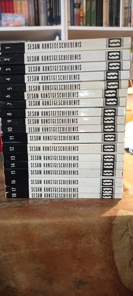 Sesam kunstgeschiedenis  18 delen voor 9,99 !, Boeken, Ophalen of Verzenden, Gelezen, Diverse auteurs