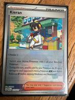 Kieran pokebal holo 113/131, Ophalen of Verzenden, Zo goed als nieuw, Losse kaart, Foil