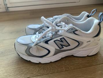 New Balance 408 sneakers – wit met blauw - maat 38,5 beschikbaar voor biedingen