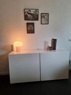 Dressoir, wit hoogglans, Huis en Inrichting, Ophalen, Gebruikt, Modern en strak, 150 tot 200 cm