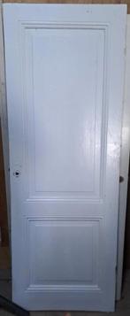 Witte deur 775 x 2140 mm, Doe-het-zelf en Verbouw, Deuren en Horren, Ophalen, Gebruikt, Minder dan 80 cm, Binnendeur