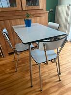 FORMICA eettafel & 3 stoelen | Set jaren ‘50 / ‘60, Ophalen, Huis en Inrichting
