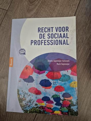 Recht voor de Sociaal Professional - Sepmeijer beschikbaar voor biedingen