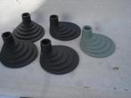 3 + 2 stuks Ikea kaarsen houders Ypperlig / Sallscap /Hay, Overige materialen, Gebruikt, Zwart, Ophalen of Verzenden