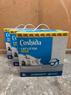 3x 8 liter kattenbakvulling klondvormend, Ophalen