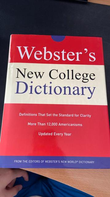 Webster’s New College Dictionary by Michael Agnes beschikbaar voor biedingen